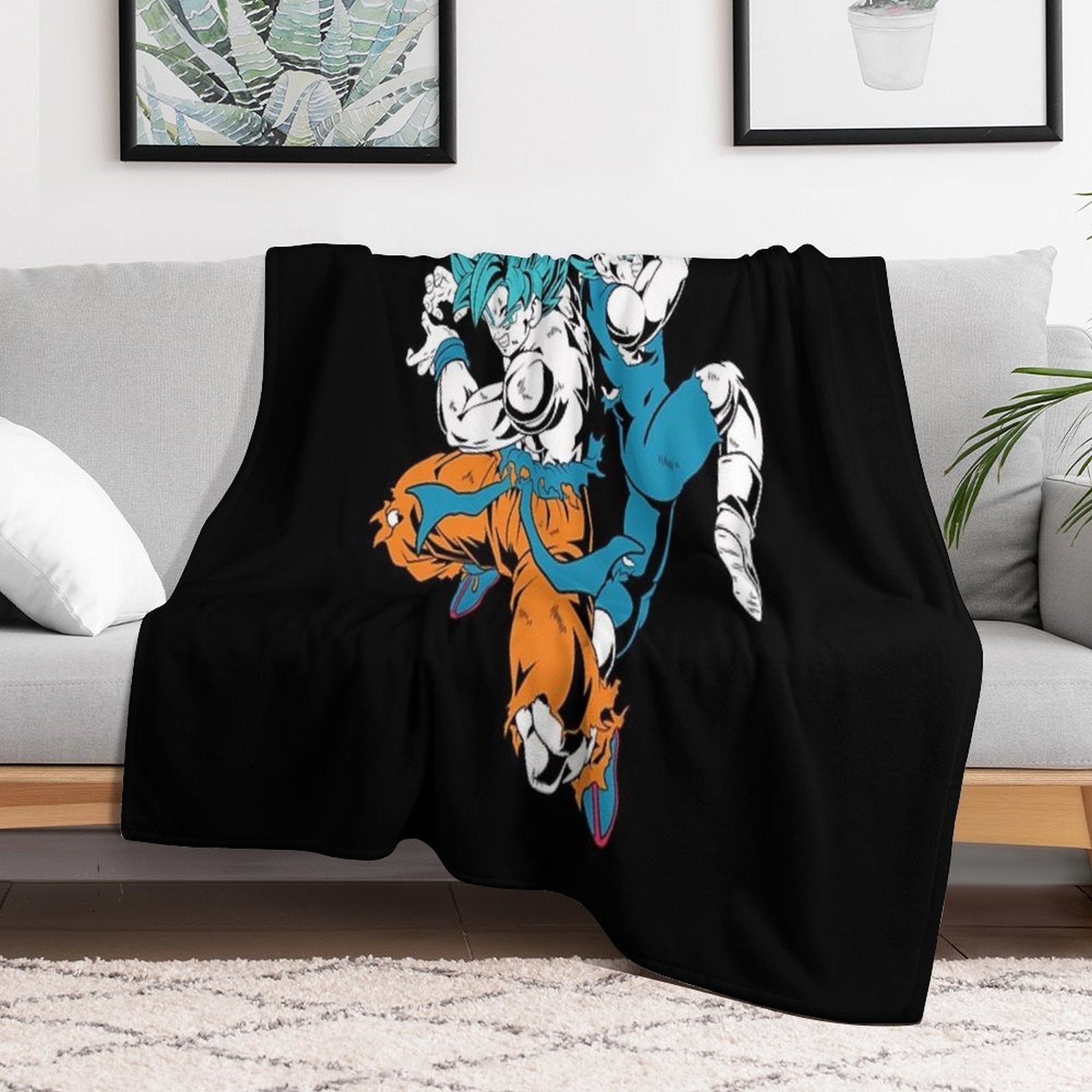 Goku - Dragon Ball Throw Blanket
