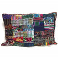 Patchwork Upcycled Huipil Sham Pillow - Guatemala
