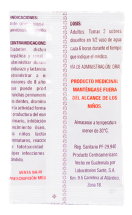 SANTEMICINA * 30 UNIDADES