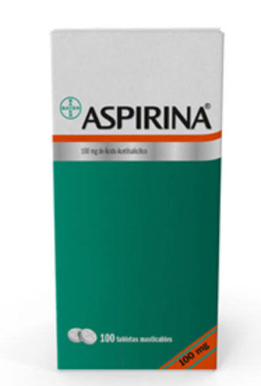 ASPIRINA NIÑOS 0.1*100S-0297