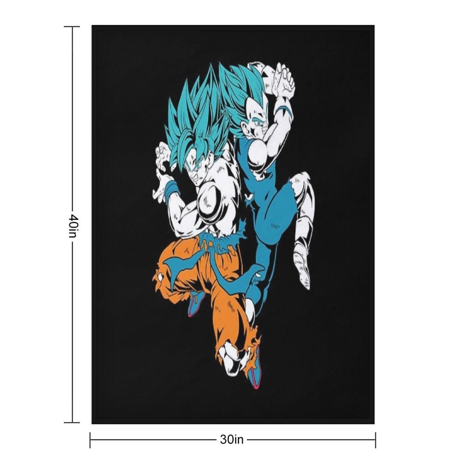 Goku - Dragon Ball Throw Blanket