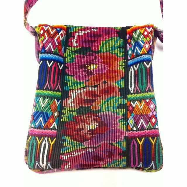 Messenger Up-cycled Huipil Crossbody One-of-a-Kind Bag - Guatemala