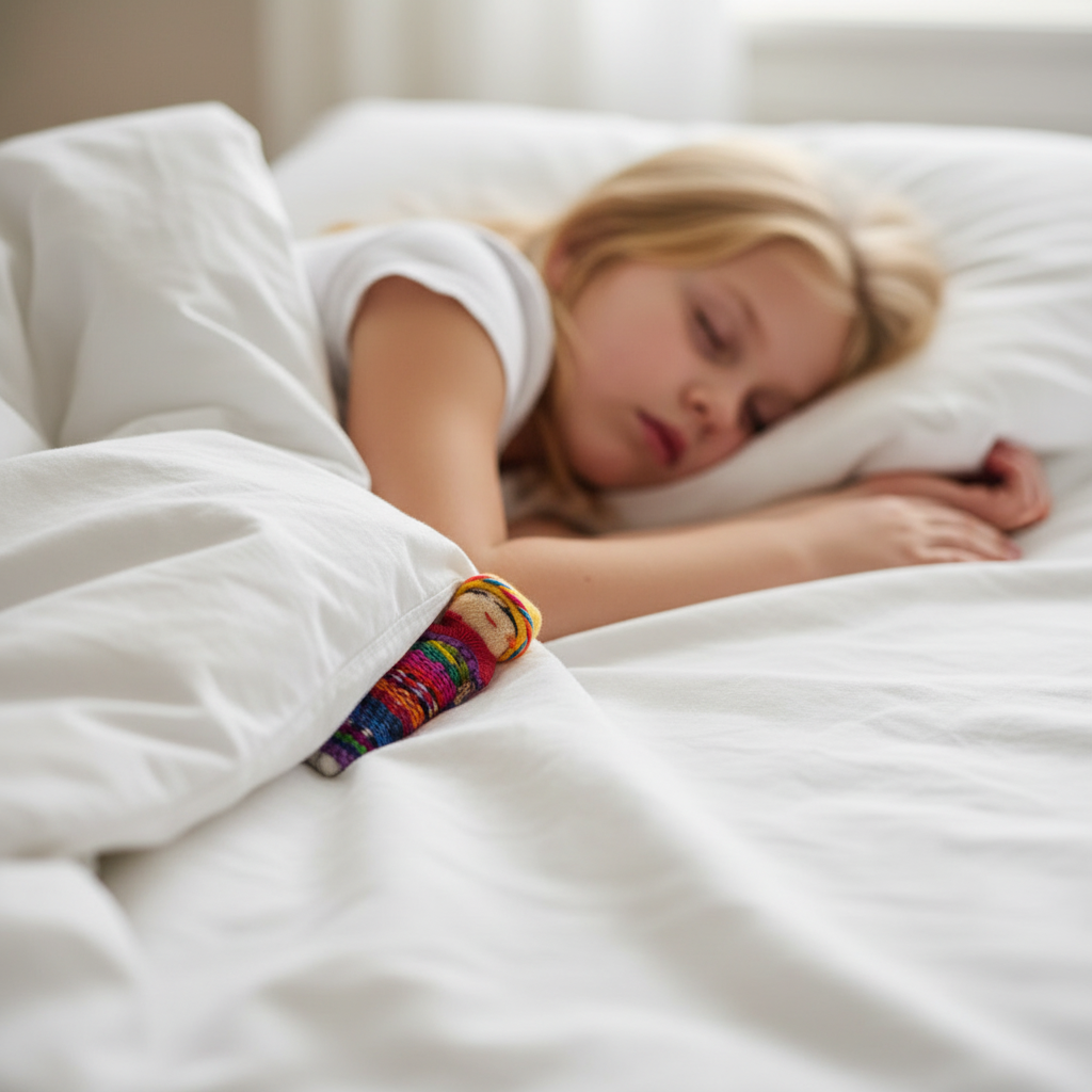 Single Handmade Worry Dolls Tiny Boho Doll - Guatemala